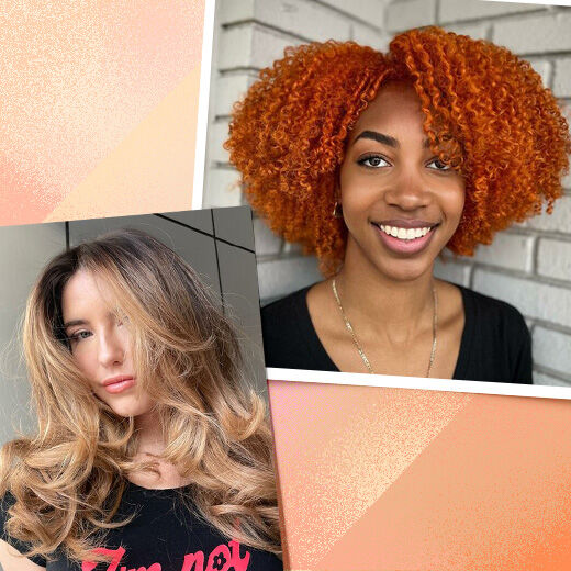 sunkissed hair colors for spring