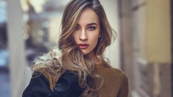 photo of toasted white chocolate mocha hair color