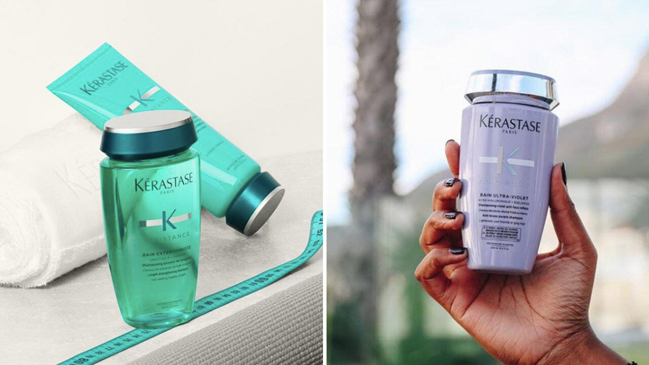 photos of kerastase shampoos