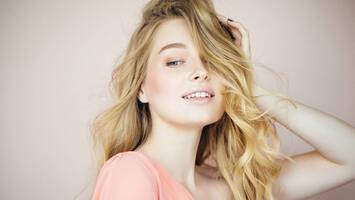 woman with blonde hair