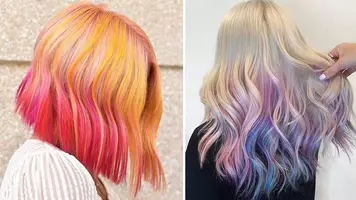 Photos of women with ombre hair