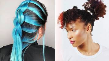 photo of women with no heat hairstyles