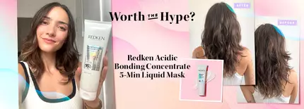 Dry, damaged hair getting you down? Learn why Redken Acidic Bonding Concentrate 5-Min Liquid Mask is our editor’s must-have for full, silky strands.