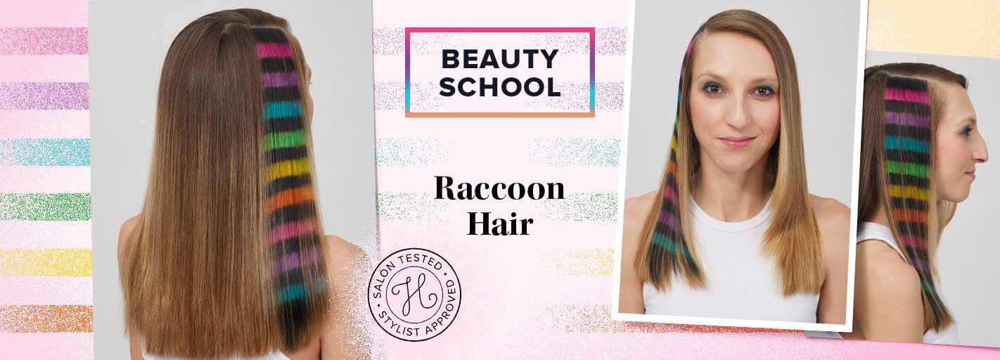 Raccoon tail hair is a surprising way to switch up your look without a complete color overhaul. Here are three tips for trying the look.