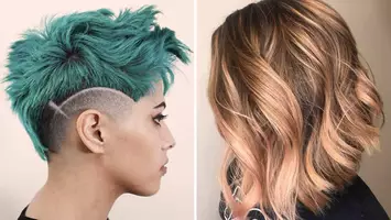 Asymmetrical haircuts