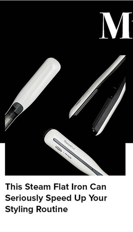 This Steam Flat Iron Can Seriously Speed Up Your Styling Routine