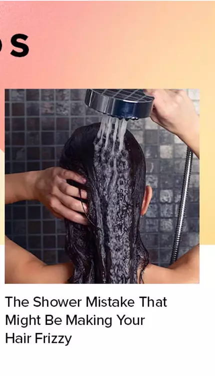 The Shower Mistake That Might Be Making Your Hair Frizzy