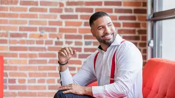 photo of man with buzz cut and beard