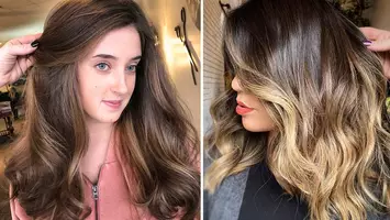 wet vs dry balayage