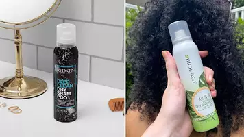 photo of different types of dry shampoo