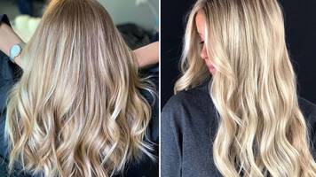 Women with long blonde hair