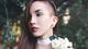 photo of woman with shaved side