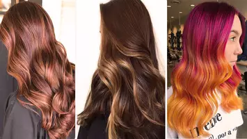 Balayage vs highlights vs ombre