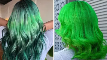 Green hair ideas