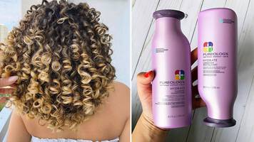 photo of pureology hydrate shampoo and conditioner