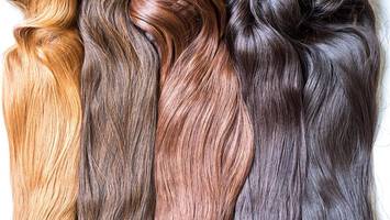 photo of long hair wigs
