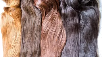 photo of long hair wigs