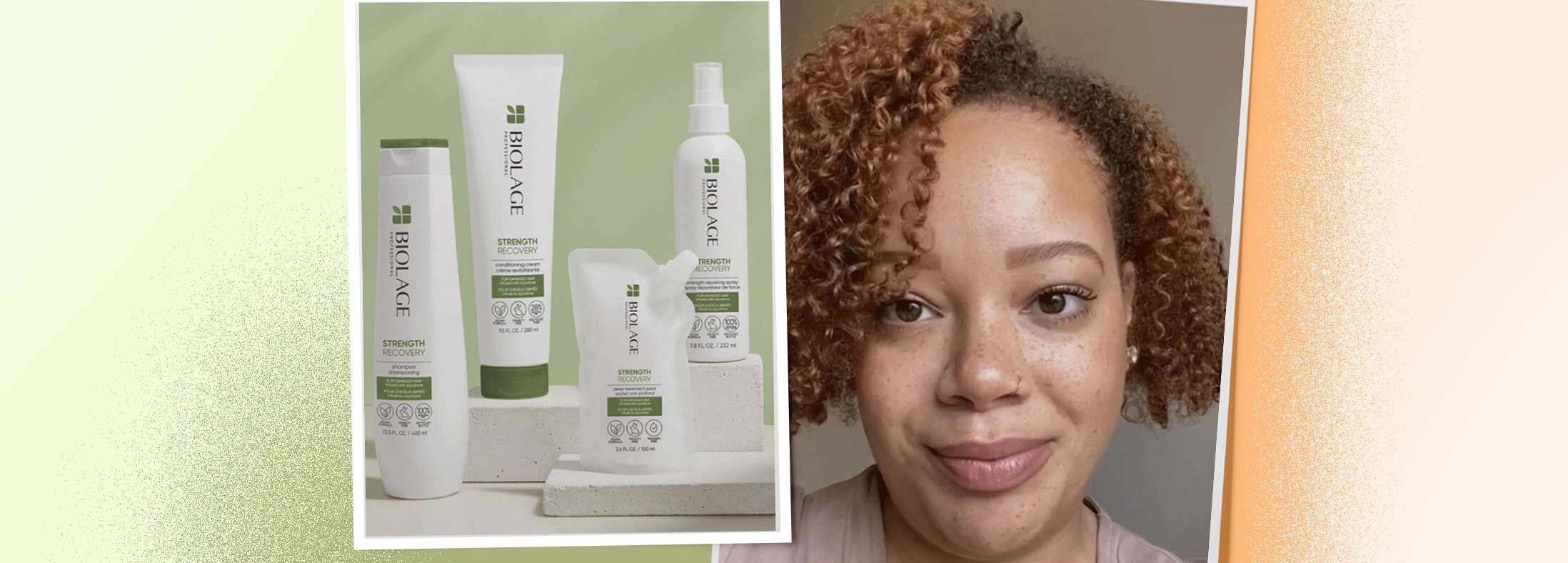 Find out how the Biolage Professional Strength Recovery system helped repair one writer's damaged hair.