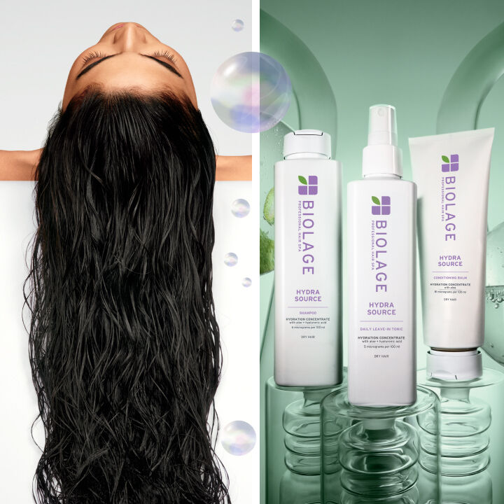 photo of woman with beautiful long hair winter haircare tips