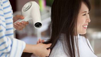 photo of woman with asian hair in salon