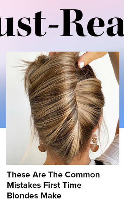These Are The Common Mistakes First Time Blondes Make