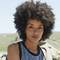 photo of woman with natural hair afro