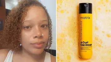 photo of editor after trying matrix a curl can dream review