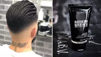 photo of men with hair gel
