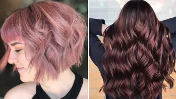 mauve hair color