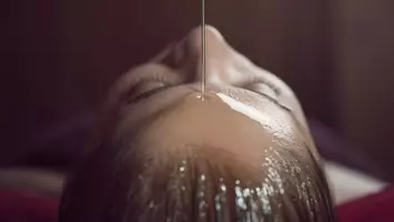 photo of hot oil treatment for hair