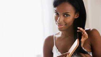 photo of african american woman with straight hair