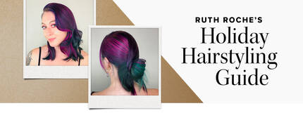 Discover celebrity stylist and Redken master artist Ruth Roche’s holiday hair guide.