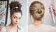 women with bun hair style