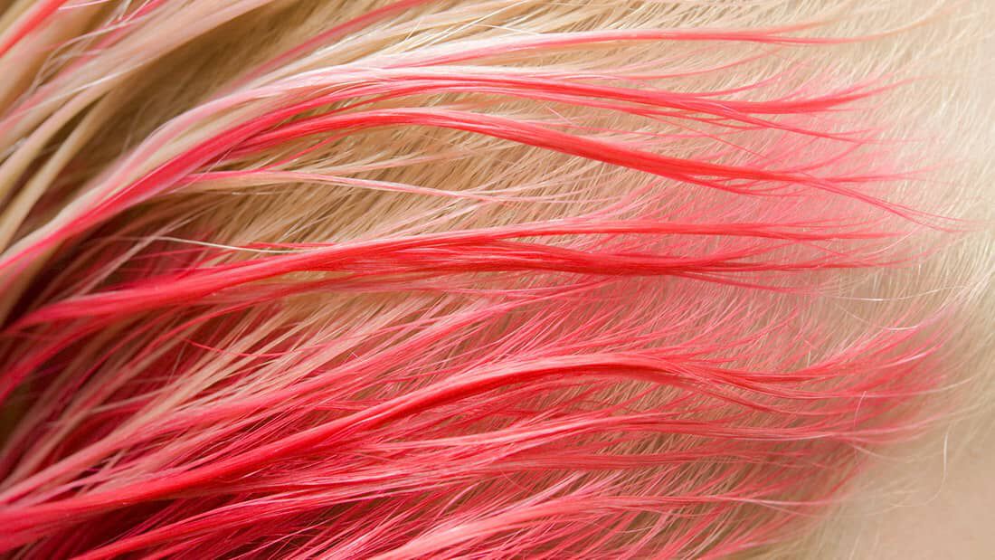 peekaboo highlights pink
