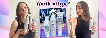 If you’re dealing with damaged hair, you’re going to want to pick up the Redken Acidic Bonding Concentrate system. One editor shares how this hair care system was a game-changer for her overly color-treated hair.