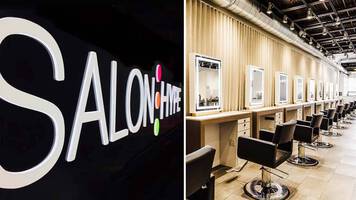 photo inside Salon Hype in La Grange and Burr Ridge, Illinois.