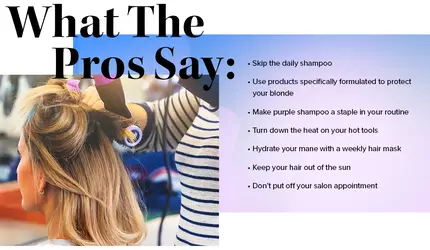 Everything you need to know about how to maintain your brightest, shiniest blonde.
