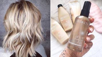 photo of bleach damaged hair
