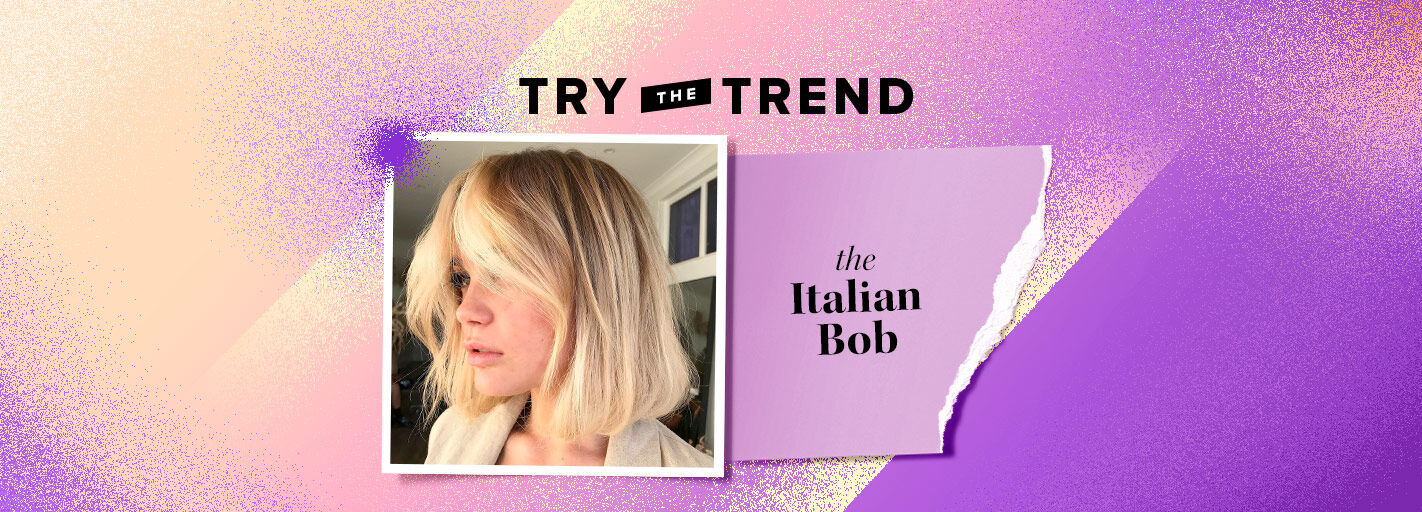 If you want to embrace a shorter cut but don’t want to miss out on movement, the Italian bob might be right up your alley.