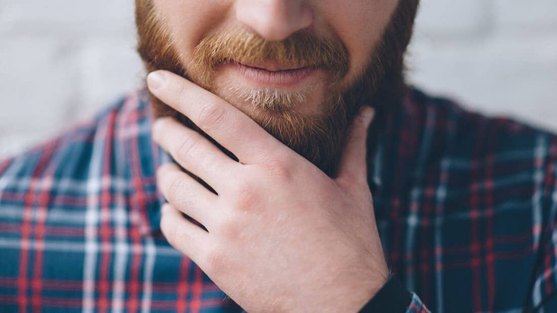 photo of man with mustache and beard