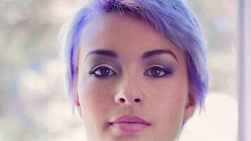 pastel purple pixie