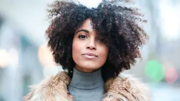 photo of woman with natural textured hair