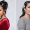 Women with perfect holiday hairstyles