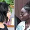 women with short haircut