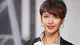 woman with mushroom hairstyle