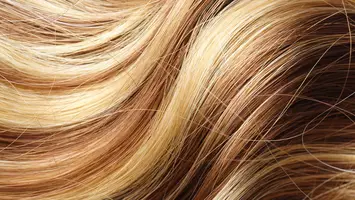 photo of highlights in hair