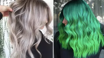 how to try hair color