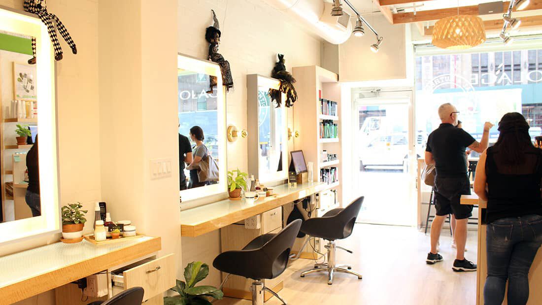 photo inside j. christopher salon