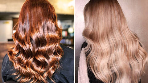 photo of women with fall hair colors