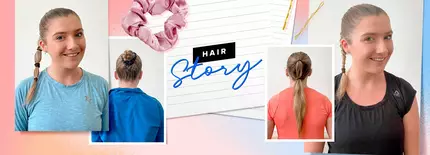 As a marathon regular, one runner credits certain hairstyles to helping her achieve her race-day goals.